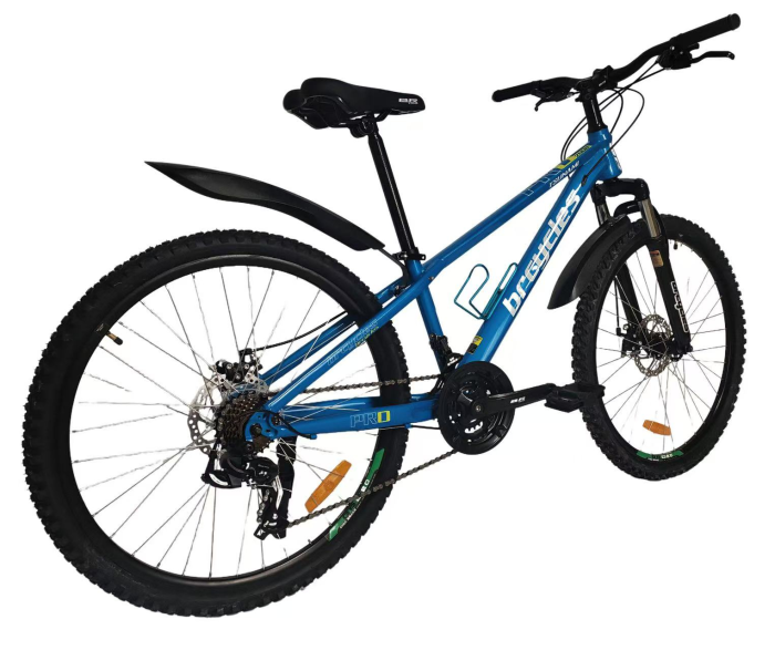 Bicicleta MTB 26″ S2601, cadru OTEL, 21 viteze, Roti aluminiu cu spite , Shimano, Albastru [2]