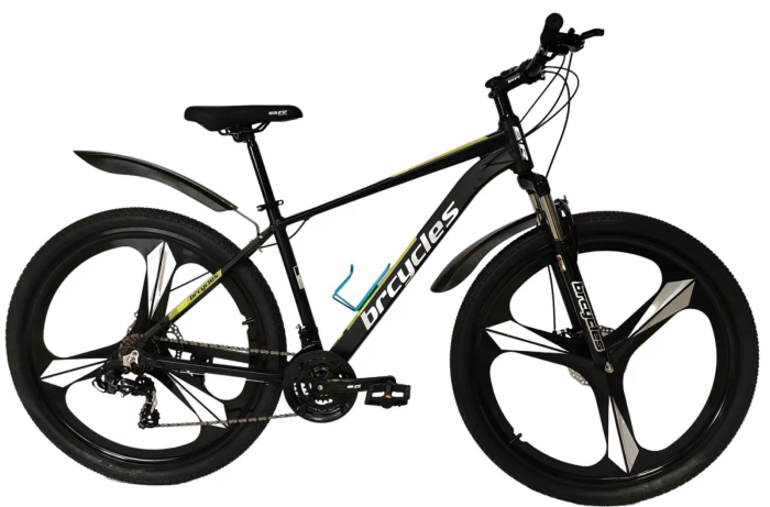 Bicicleta MTB 29″ BR Tornado A2904 , cadru Aluminiu, 21 viteze, ROTI Magnesium cu Shimano, Negru [3]