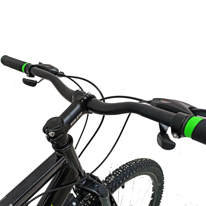 Bicicleta MTB- 29"TG Carrier, cadru otel 17', manete secventiale, frane disc, 21 viteze, alb/negru SHIMANO [6]