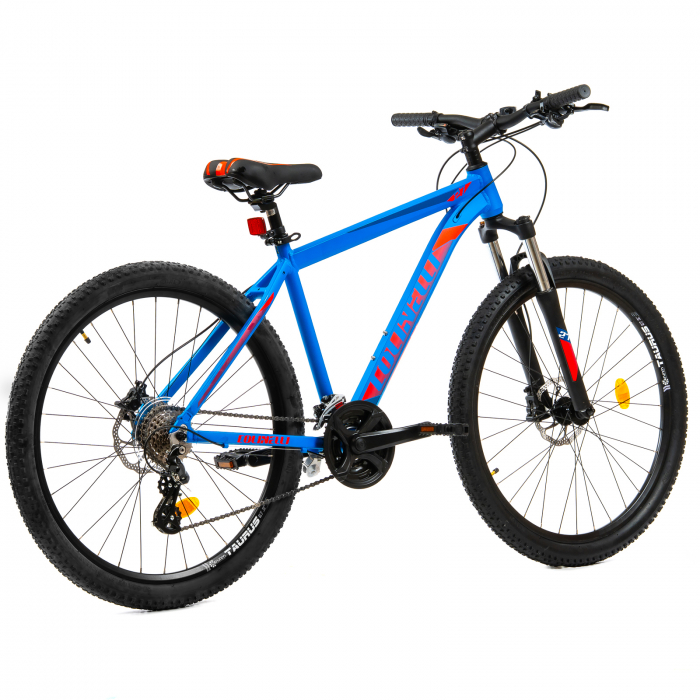 Bicicleta MTB Colinelli COL27, Marimea S, 27.5 inch, Albastru, Schimbator Shimano Altus, 24 Viteze, Cadru Aluminiu, Frane pe Disc [3]
