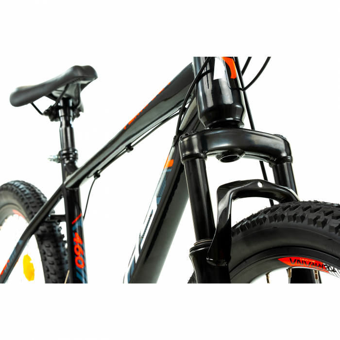 Bicicleta Mtb Dhs 2605 - 26 inch, M, Negru/Rosu [5]