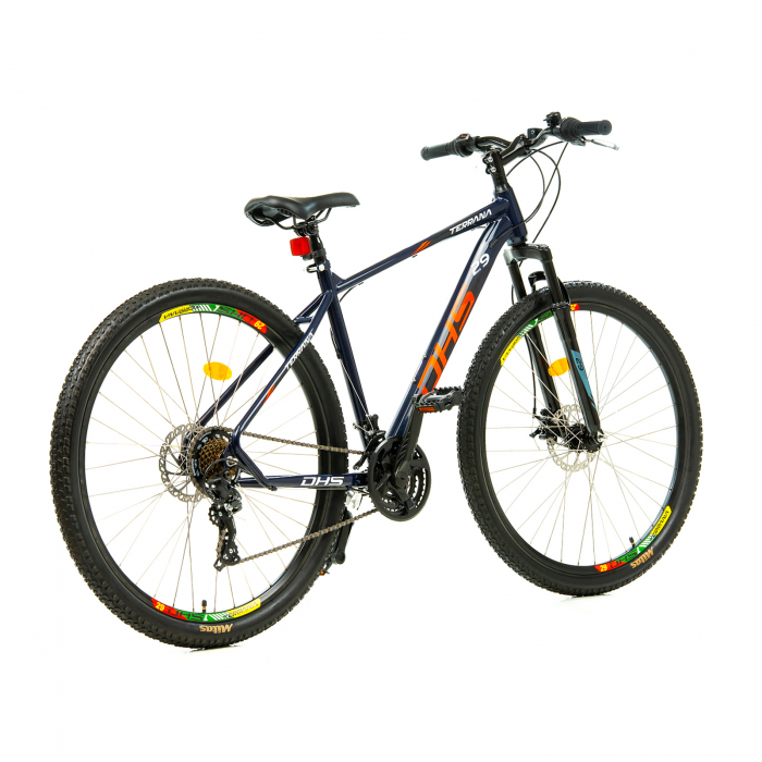 Bicicleta Mtb Dhs 2905 - 29 inch, M, Indigo/Rosu [2]