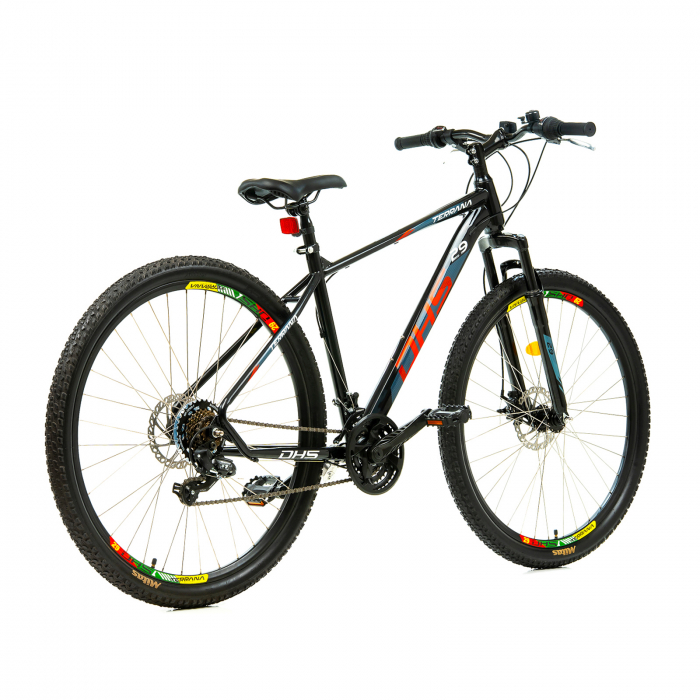 Bicicleta Mtb Dhs 2905 - 29 inch, M, Negru-Rosu [3]