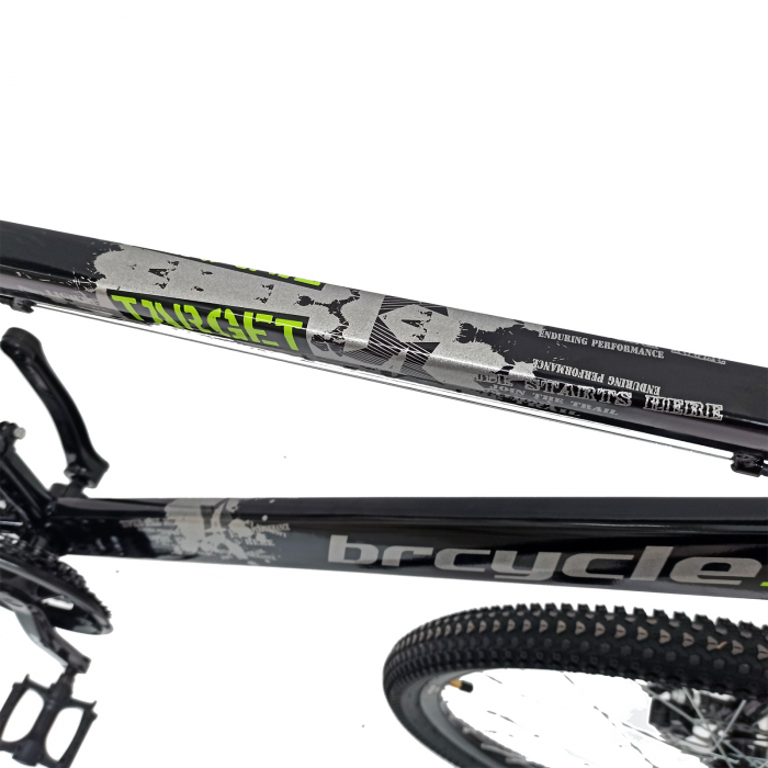 Bicicleta MTB-HT 29" BR Arizona, cadru otel 17', manete secventiale, frane disc, 21 viteze, Negru [3]