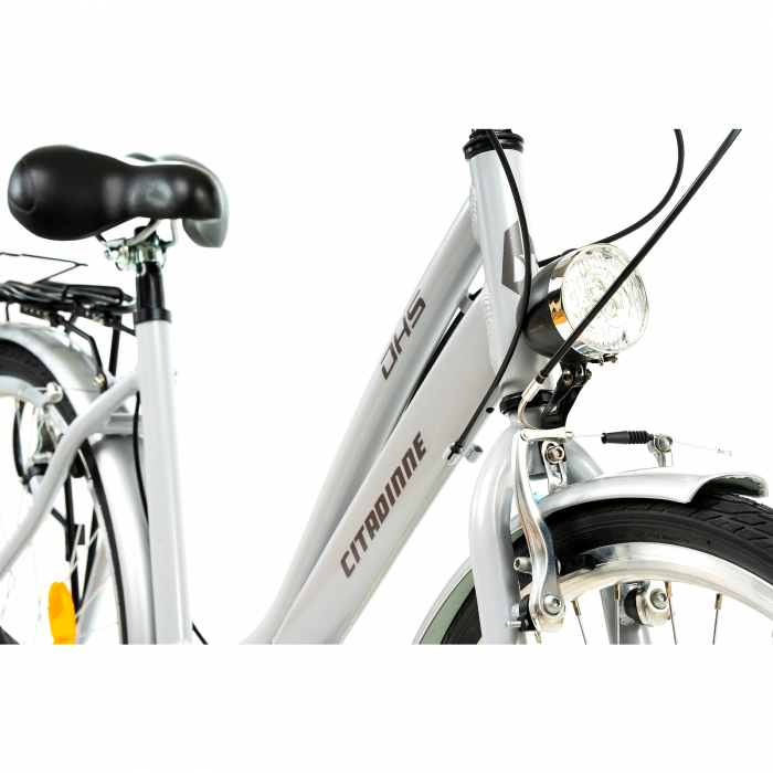 Bicicleta Oras Dhs City 28001 - 28 Inch, L, Argintiu [4]