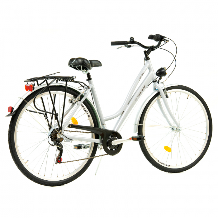 Bicicleta Oras Dhs City 28001 - 28 Inch, L, Argintiu [3]