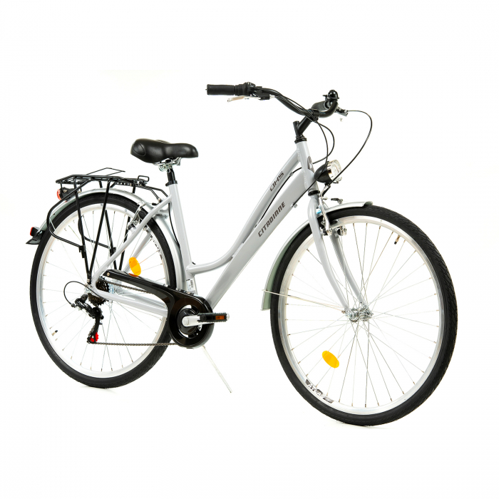 Bicicleta Oras Dhs City 28001 - 28 Inch, L, Argintiu [2]