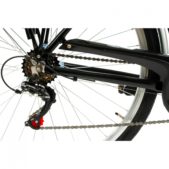 Bicicleta Oras Dhs City 28001 - 28 Inch, L, Negru [5]
