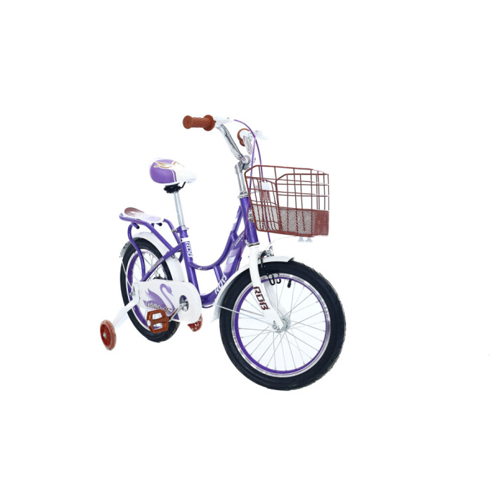 Bicicletă pentru copii RDB LEBĂDA 16 inch cu coșuleț și roți ajutătoare [3]