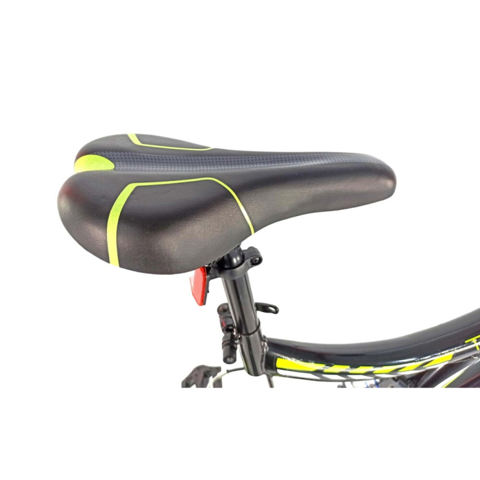 Bicicletă pentru copii RDB Tatanir 24 NEGRU/VERDE NEON [4]