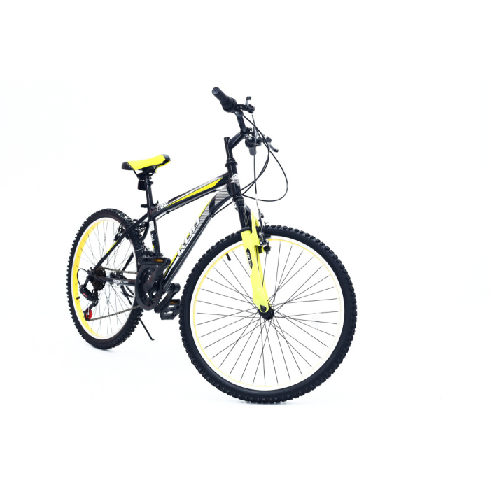Bicicletă pentru copii RDB Tiger, 24 inch, Suspensie față, Oțel [16]