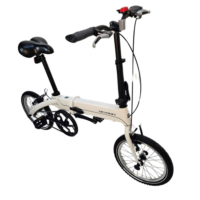 Bicicleta Pliabila Devron 16010 - 16 inch, Alb [5]