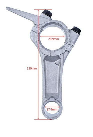 Biela motocultor 168F GX140 GX160 GX200, Elefant [1]