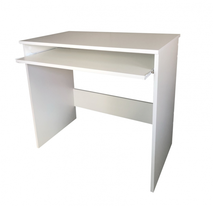 Birou Ivett, alb, 80x48x73 cm [2]