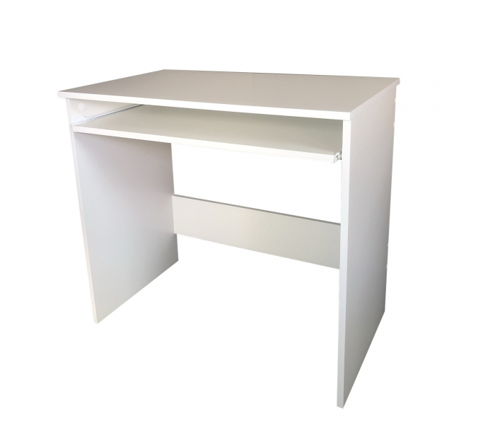 Birou Ivett, alb, 80x48x73 cm [1]