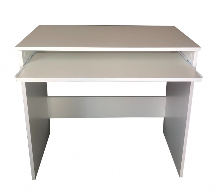 Birou Ivett, alb, 80x48x73 cm [4]