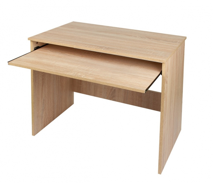 Birou Ivett, stejar alb, 80x48x73 cm [2]