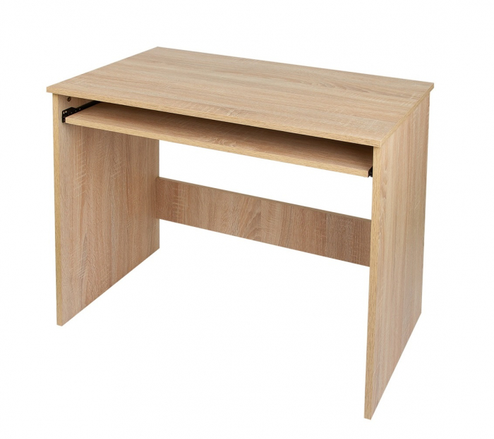 Birou Ivett, stejar alb, 80x48x73 cm [1]