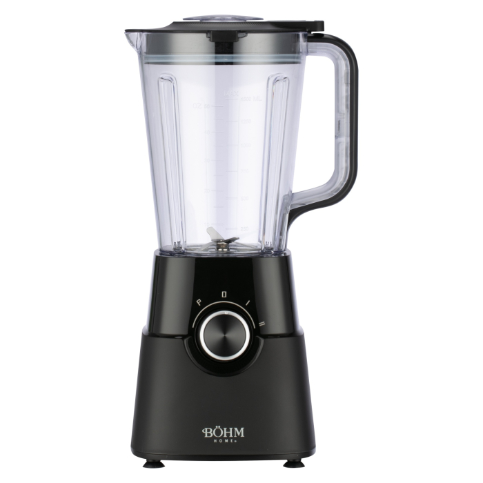 Blender de masa BoHM Home BTBP60B15, 600 W, 1,5 L, 2 viteze + Pulse, 4 lame [4]