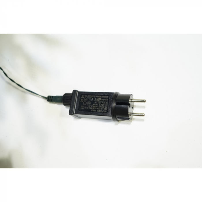 Brad Artificial de Craciun, Becuri led incluse in ramuri, pentru interior/exterior, inaltime 180 cm, diametru 128 cm, 1246 ramuri, Flippy, verde, suport metalic inclus [3]
