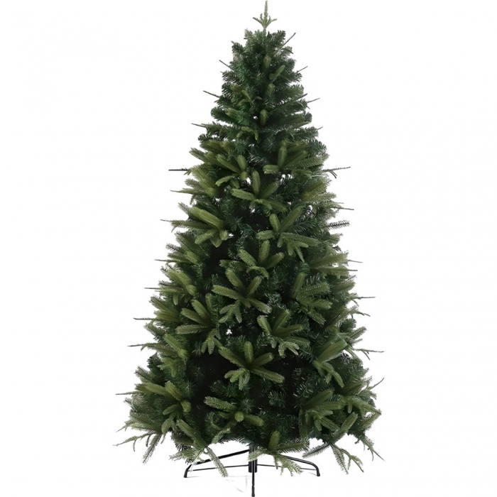 Brad Artificial de Craciun, Flippy, 1.8 m inaltime, Verde crud, Interior/ Exterior, 1038 ramuri [1]