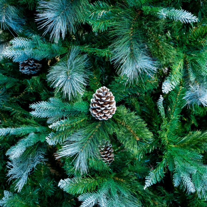 Brad artificial de lux cu zapada, dimensiune 240cm, MI-173-240 [3]