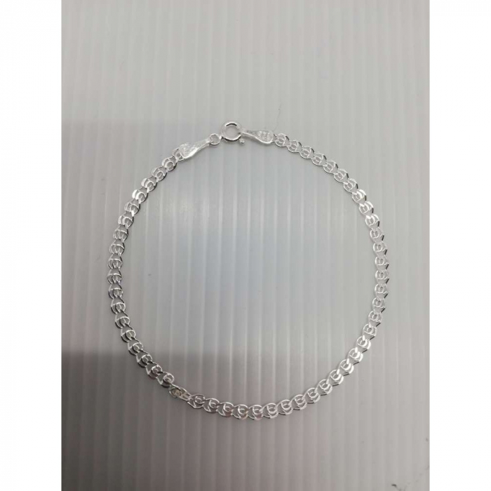 Bratara Argint 925 Unisex cu Zale Cerc, 1.58 g [3]