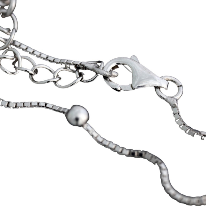 Bratara din Argint 925 rodiata reglabila, 1.29 g [2]