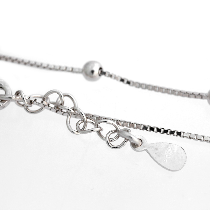 Bratara din Argint 925 rodiata reglabila, 1.29 g [4]