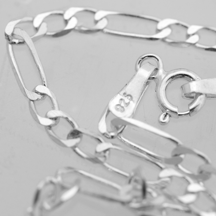 Bratara din Argint 925 Unisex cu zale [4]