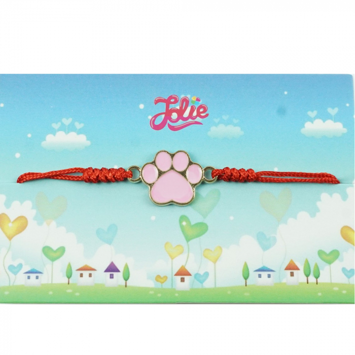 Bratara Jolie cu Impletitura pentru Copii Animal Footprint [1]