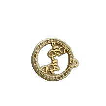 Bratara Placata cu Aur 24K Mama in Cerc [1]