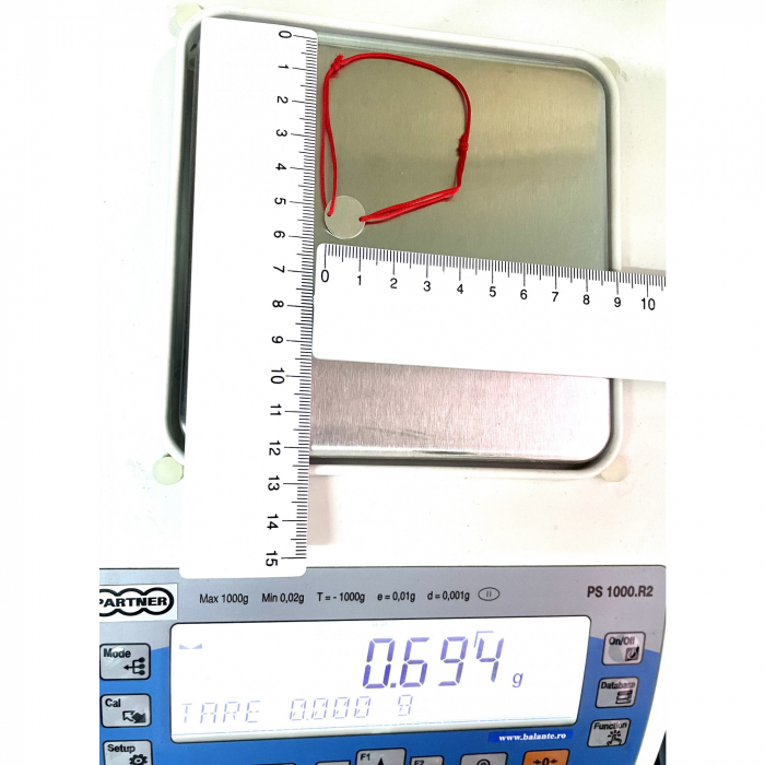 Bratara Snur Reglabil, Argint 925, Banut, Jolie Silver, 0.6 g, 1.3 cm x 1.3 cm [3]