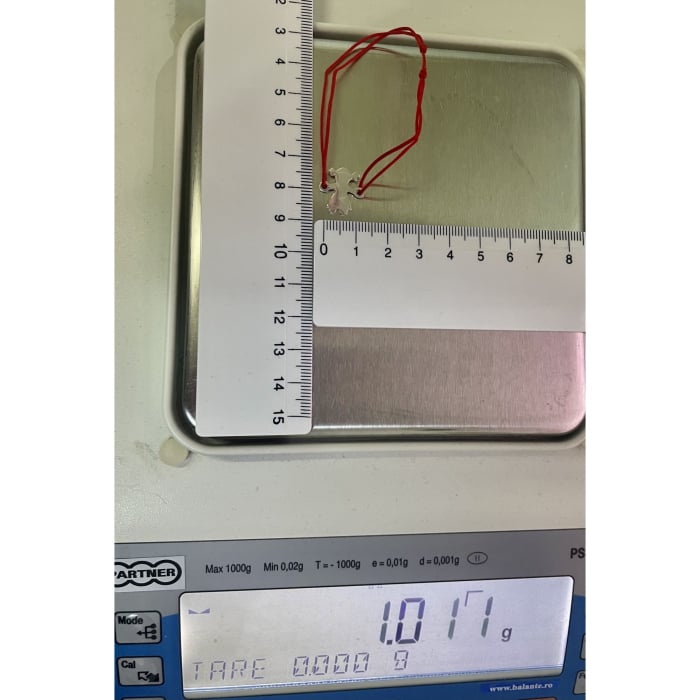 Bratara Snur Reglabil, Argint 925, Fetita, Jolie Silver, 1 g, 1.5 cm x 1.5 cm [2]