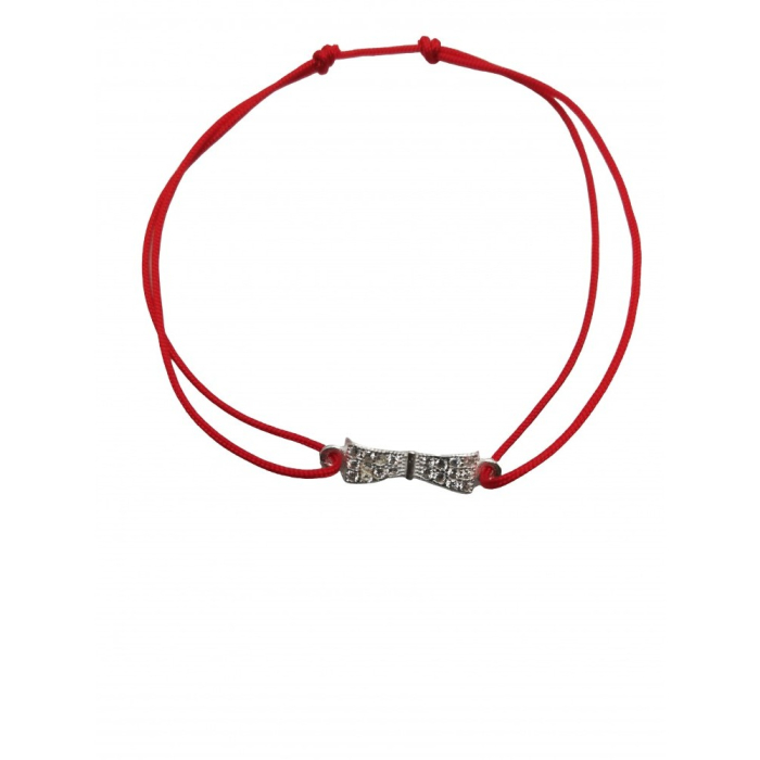 Bratara Snur Reglabil, Argint 925, Fundita Cu Pietre, Jolie Silver, 0.6 g, 2 cm x 0.5 cm [2]