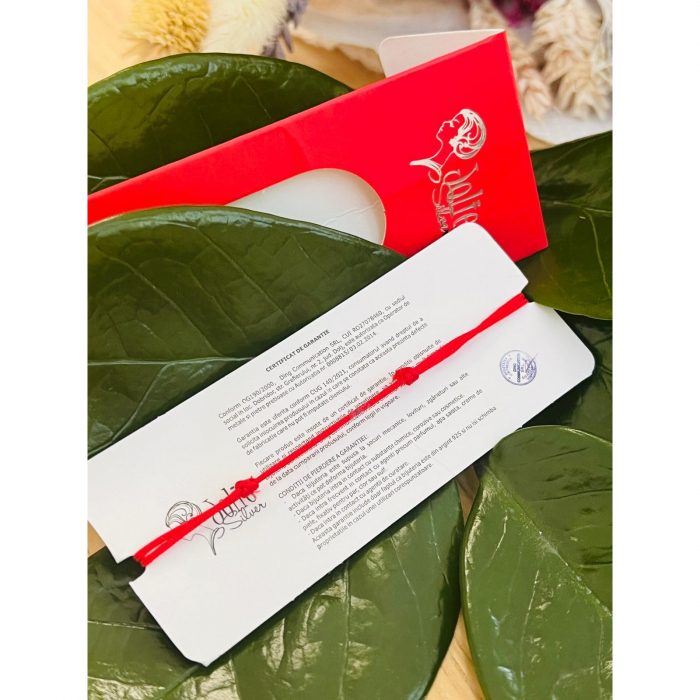 Bratara Snur Reglabil, Argint 925, Infinit Cu Zirconiu Colorat, Jolie Silver, 0.6 g, 1.8 cm x 0.5 cm [5]