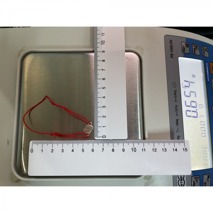 Bratara Snur Reglabil, Argint 925, Talpi, Jolie Silver, 0.6 g, 1.5 cm x 1 cm [4]