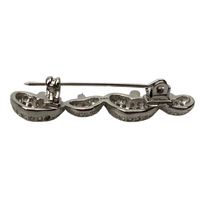 Brosa Argint 925 4 Inimi [3]