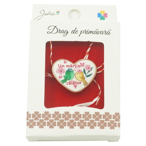 Brosa Mica in Cutie Jolie model Un Martisor Calator [1]