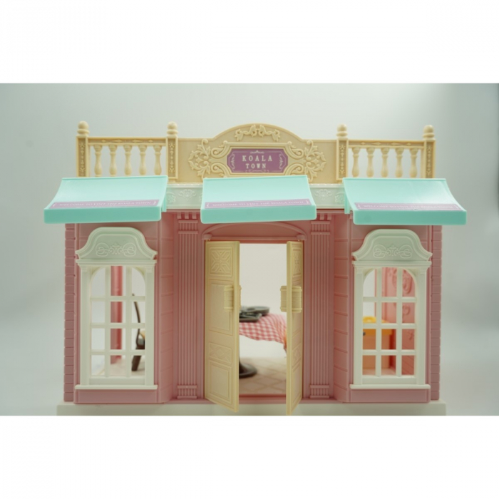 Bucatarie pentru papusi cu mobilier si figurina [7]