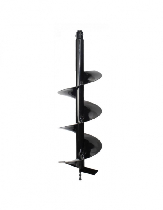 Burghiu de pamant pentru motoburghiu 200 mm x 800 mm + Maner manual [2]