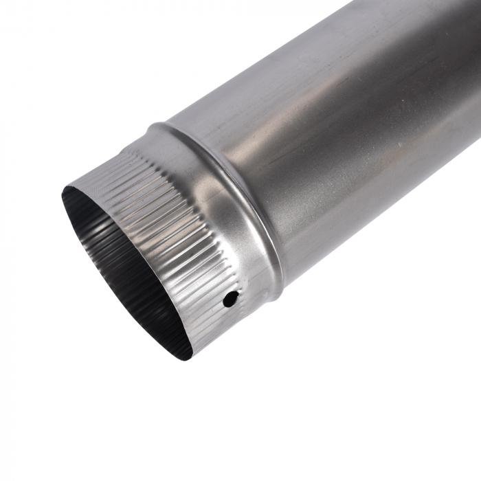 Burlan pentru soba pe lemne, zincat, 120 mm [2]