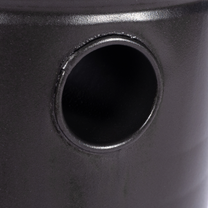 Burlan recuperator caldura, rotund, 130 mm, Gri mat [2]