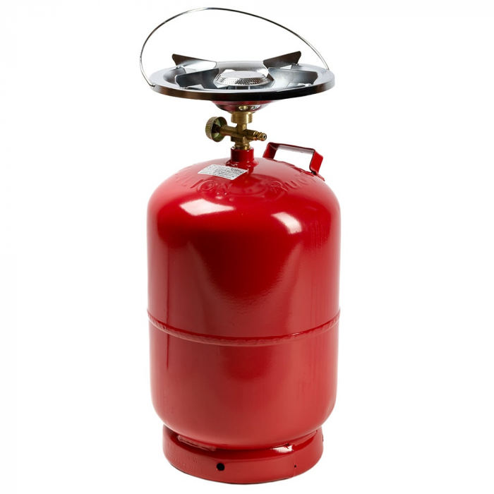 Butelie camping 8L Craft-Tec MX019, cu arzator 215mm, GPL + Reductie butelie voiaj mare (romania) 3/4" [2]