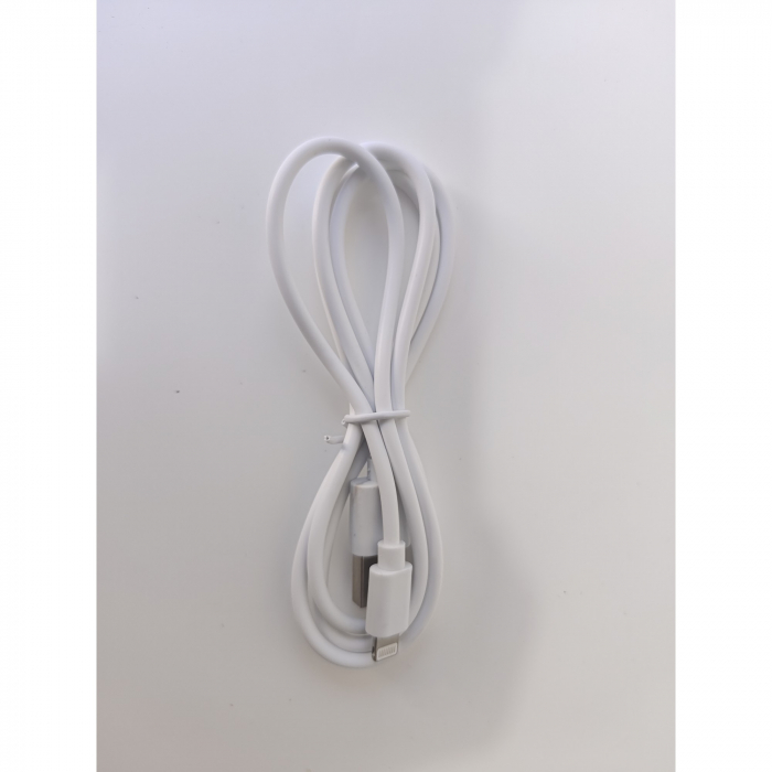 Cablu Date Lightning 1 m Bulk, Alb [5]