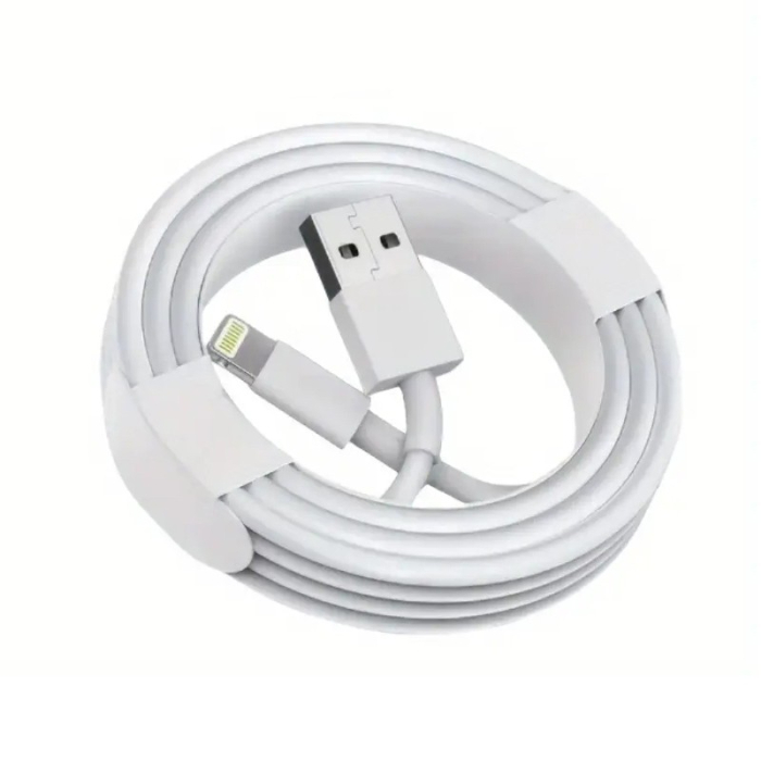 Cablu de Date Fast Charging, Flippy, port USB-B Compatibil cu iPhone cu porturi de tip Lightning, pentru Incarcare rapida 2A, Lungime 1M, Alb [1]