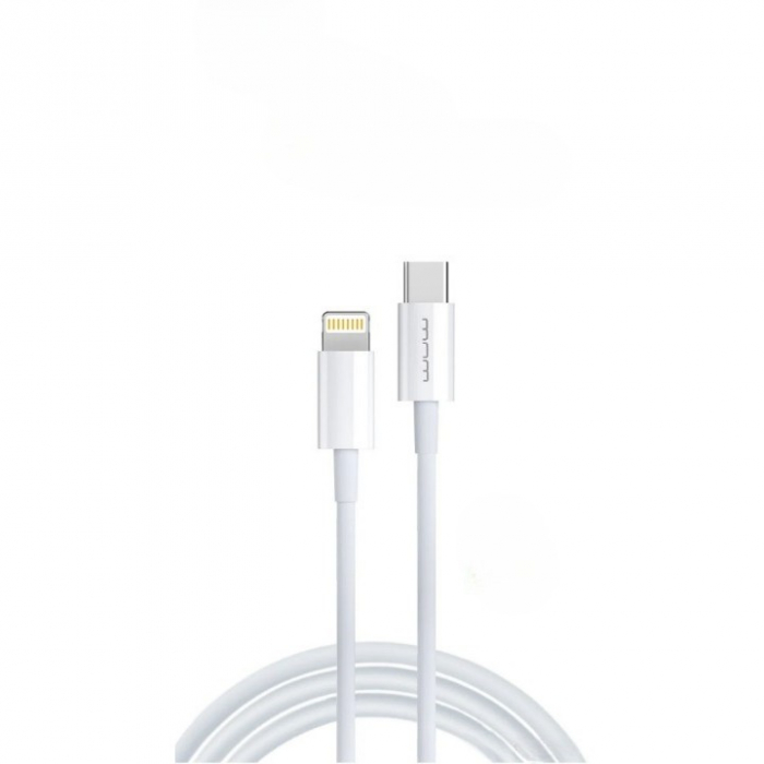 Cablu De Date USB Type-C la iPhone Flippy WUW-X181 20W 1 m, Alb [1]