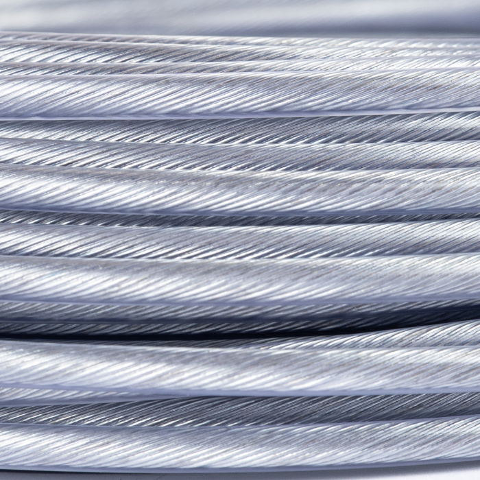 Cablu otel zincat Micul Fermier, plastifiat, diametru 3-4.5mm, lungime 25m [2]