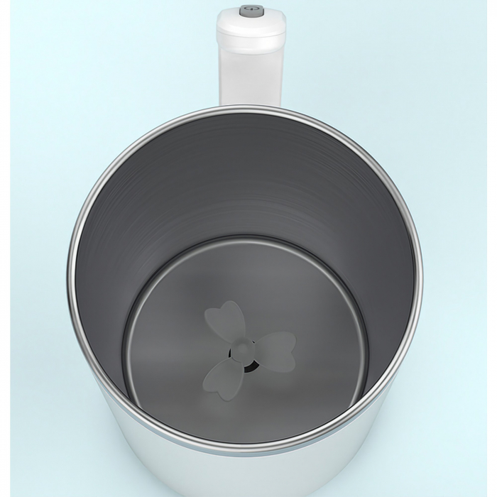 Cana portabila cu mixer incorporat, Flippy, pe baterii, 380 ml, alb [3]