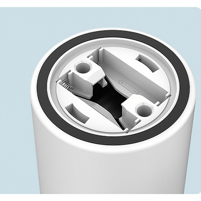 Cana portabila cu mixer incorporat, Flippy, pe baterii, 380 ml, alb [2]